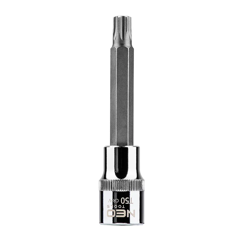 ⁨Torx tip on 1/2" cap, T50 x 100 mm⁩ at Wasserman.eu