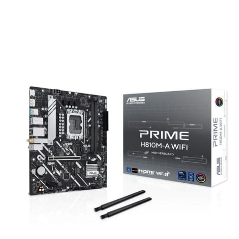 ⁨Płyta główna PRIME H810M-A WIFI s1851 XDDR5 USBC mATX⁩ w sklepie Wasserman.eu
