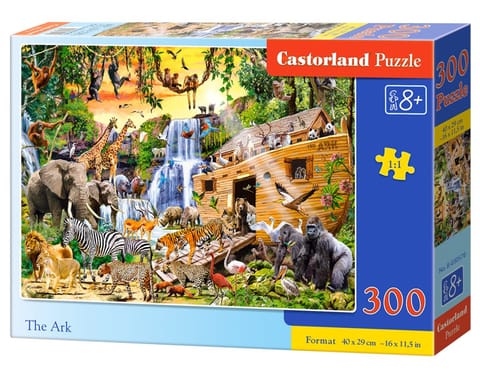 Puzzle 300 elementów Dzikie zwierzęta Arka w sklepie Wasserman.eu