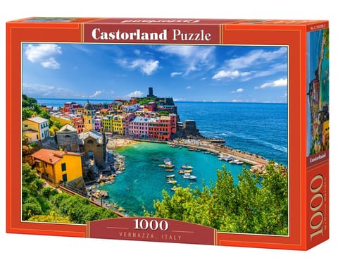 ⁨Puzzle 1000 pieces Vernazza Italy⁩ at Wasserman.eu