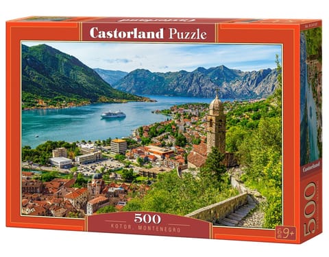 ⁨Puzzle 500 pieces Kotor Montenegro⁩ at Wasserman.eu