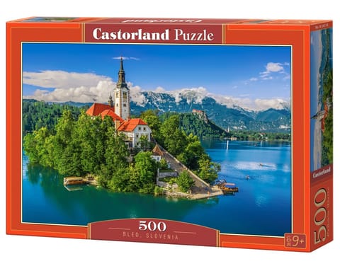 ⁨Puzzle 500 pieces Bled Slovenia⁩ at Wasserman.eu