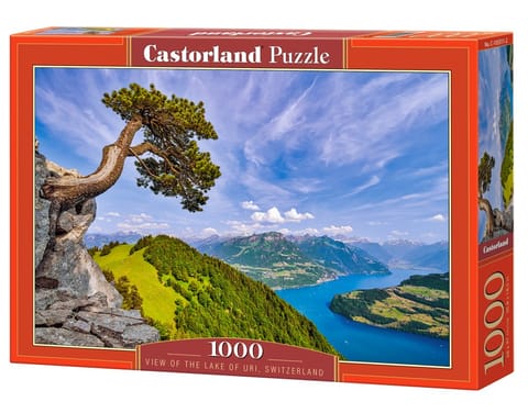 ⁨Puzzle 1000 pieces View of the Lake of Uri Switzerland⁩ at Wasserman.eu