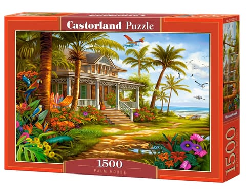 ⁨Puzzle 1500 pieces Palm House⁩ at Wasserman.eu
