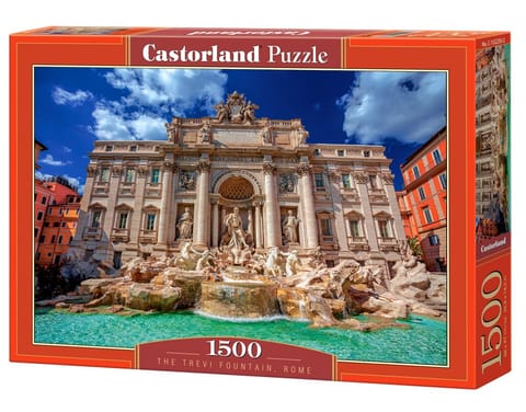 ⁨Puzzle 1500 pieces The Trevi Fountain⁩ at Wasserman.eu