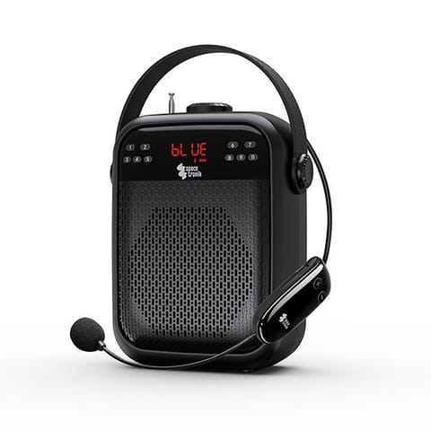 ⁨Bezprzewodowy Wzmacniacz Głosu 25W 2in1 SP-VA25B⁩ w sklepie Wasserman.eu
