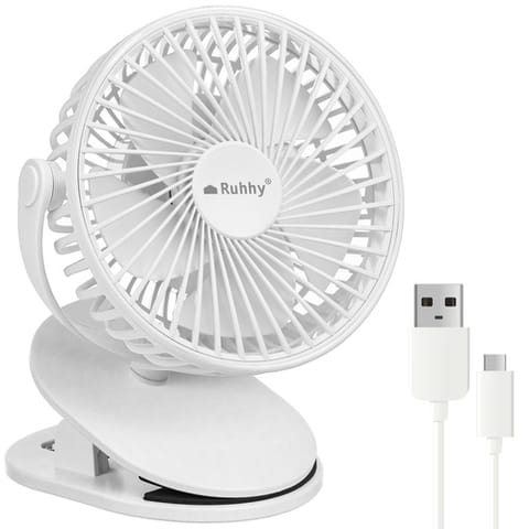 ⁨Wentylator bezprzewodowy biały Ruhhy 25566⁩ w sklepie Wasserman.eu