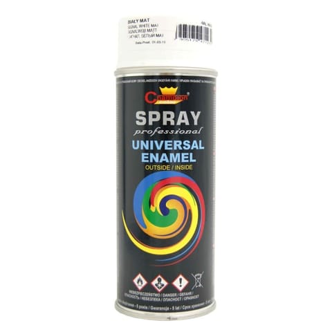⁨CHAMPION SPRAY UNIWERSALNY 400ml ŚNIEŻNA BIEL - MATOWY RAL 9003⁩ w sklepie Wasserman.eu
