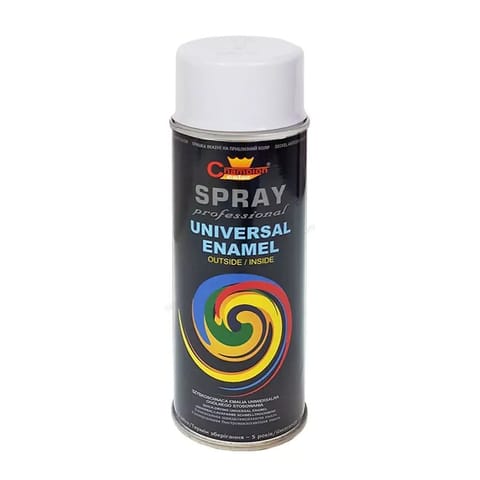⁨CHAMPION SPRAY UNIWERSALNY 400ml ŚNIEŻNA BIEL - POŁYSK RAL 9003⁩ w sklepie Wasserman.eu