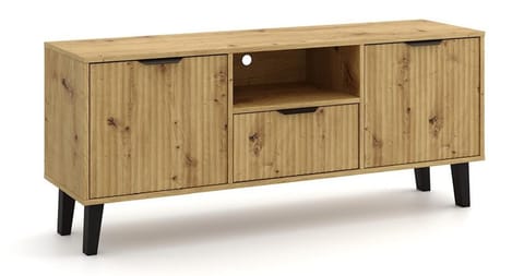 ⁨SZAFKA RTV Scandi 2D1S SLIM DĄB ARTISAN⁩ w sklepie Wasserman.eu