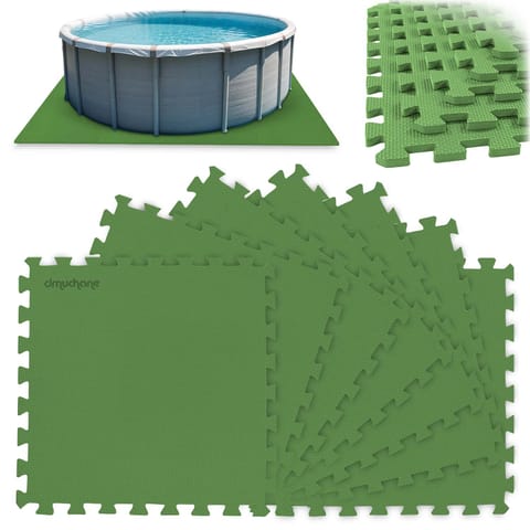 ⁨Mata piankowa pod basen puzzle 50 x 50 cm 8 szt⁩ w sklepie Wasserman.eu