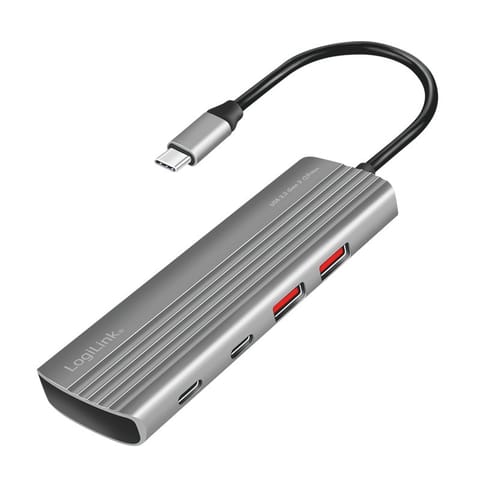 ⁨Ultra lim USB3.2 hub 2x USB-A, 5xUSB-C, PD, 100⁩ at Wasserman.eu