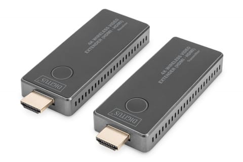 ⁨Przedłużacz/Extender HDMI bezprzewodowy 30m UHD 4K30Hz audio (zestaw)⁩ w sklepie Wasserman.eu