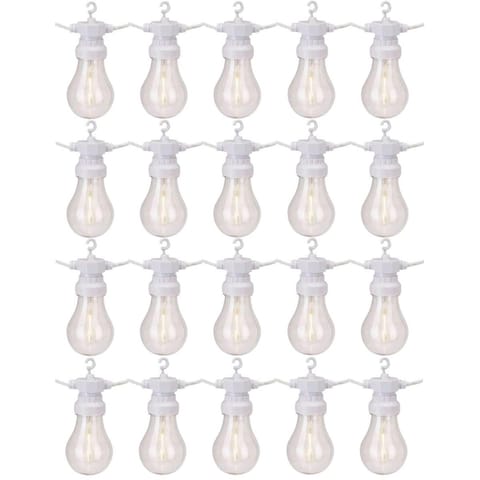 ⁨GIRLANDA OGRODOWA PARTY LIGHT 20LED A60 BIAŁY KABEL⁩ w sklepie Wasserman.eu