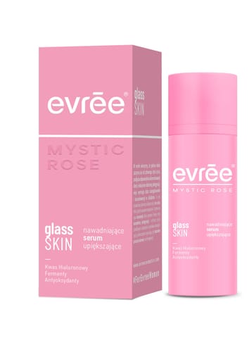 ⁨EVREE Mystic Rose Glass Skin Nawadniające serum upiększające 30 ml⁩ w sklepie Wasserman.eu