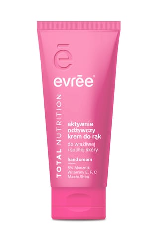 ⁨EVREE Total Nutrition Odżywczy krem do rąk do skóry suchej i wrażliwej 75 ml⁩ w sklepie Wasserman.eu