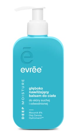 ⁨EVREE Deep Moisturize Głęboko nawilżający balsam do ciała do skóry suchej i odwodnionej 300 ml⁩ w sklepie Wasserman.eu