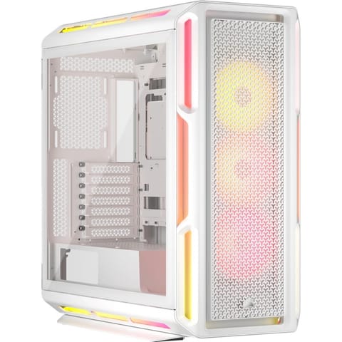 ⁨Case iCUE 5000T LX RGB Mid Tower White⁩ at Wasserman.eu