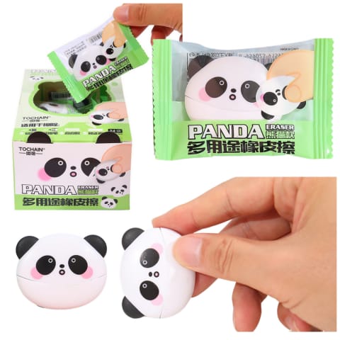 ⁨Gumka Do Ścierania Zmazywania Szkolna Biurowa Panda⁩ w sklepie Wasserman.eu