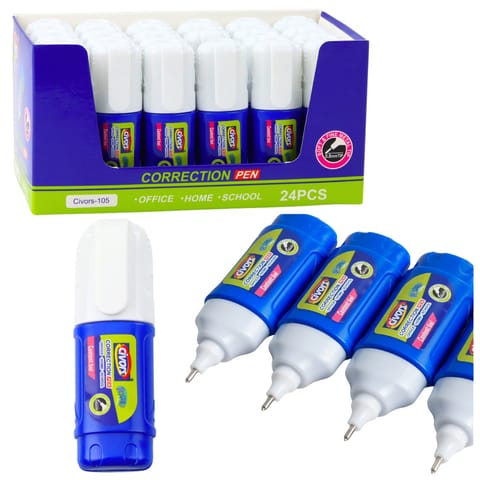 ⁨Korektor W Pisaku Szybkoschnący Szkolny Biurowy 6ml⁩ w sklepie Wasserman.eu