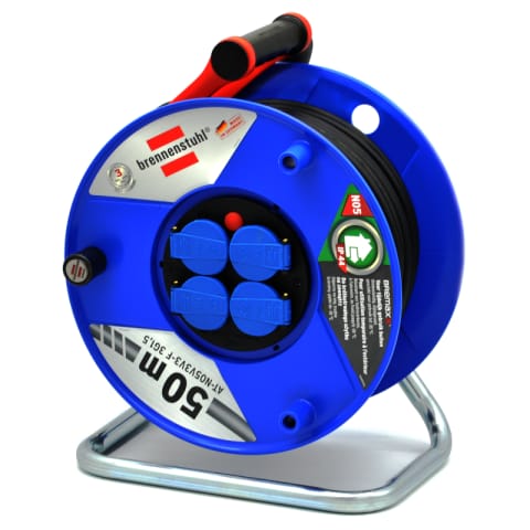 ⁨Przedłużacz bębnowy Garant 50m IP44 Brennenstuhl 1208594⁩ w sklepie Wasserman.eu