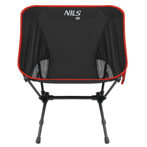 ⁨NC3320 KRZESŁO SKŁADANE ULTRALIGHT CZARNE NILS CAMP⁩ w sklepie Wasserman.eu