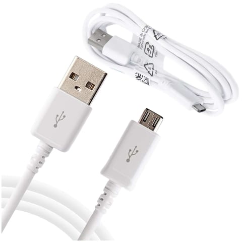⁨Original Samsung ECB-DU4AWE micro USB 2.0 cable | white⁩ at Wasserman.eu