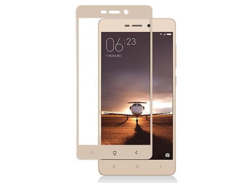 ⁨Szkło hartowane na cały ekran Xiaomi Redmi 3S/ 3 Pro złote⁩ w sklepie Wasserman.eu