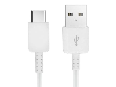 ⁨Kabel Samsung szybkie ładowanie USB-C Typ C 1,5m oryginalny EP-DW700CWE - biały⁩ w sklepie Wasserman.eu