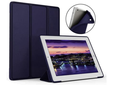 ⁨Alogy Smart Case for Apple iPad 2 3 4 Navy⁩ at Wasserman.eu