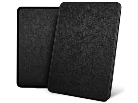 ⁨Etui Alogy Leather Smart Case do Kindle Paperwhite 4 czarne z połyskiem⁩ w sklepie Wasserman.eu