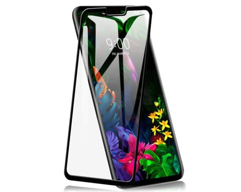 ⁨Tempered Glass Alogy Full Screen for LG G8 Black⁩ at Wasserman.eu
