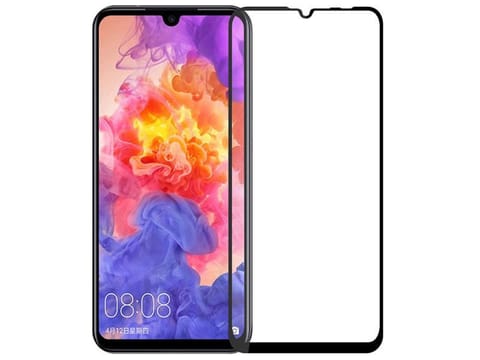 ⁨Szkło hartowane Alogy na cały ekran do Huawei P30 Lite Czarne⁩ w sklepie Wasserman.eu
