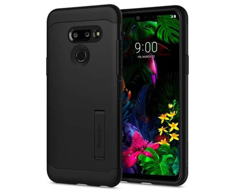 Etui Spigen Slim Armor do LG G8 ThinQ Black w sklepie Wasserman.eu