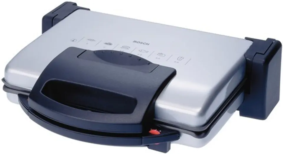 Grill elektryczny stołowy BOSCH TFB 3302V (stołowy-zamknięty; 1800W; kolor srebrny) w sklepie Wasserman.eu