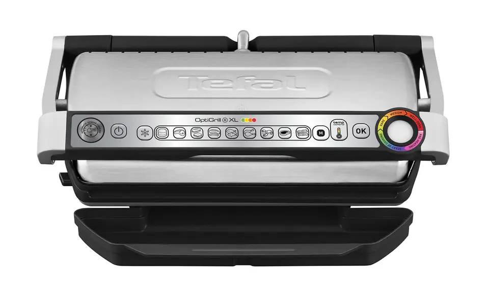 Tefal GC722D34 Optigrill+ XL (składany; 2000W; kolor czarno-srebrny) w sklepie Wasserman.eu