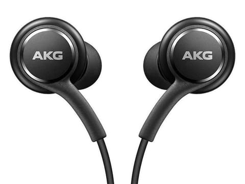 ⁨Słuchawki douszne Samsung AKG by harman EO-IG955-HF 3.5mm s10 czarne⁩ w sklepie Wasserman.eu