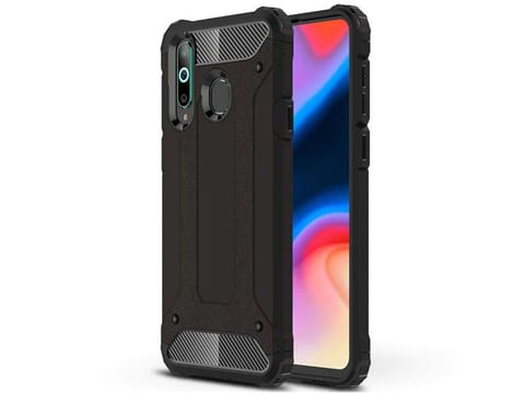 ⁨Etui Alogy Hard Armor do Samsung Galaxy A60/M40 czarne⁩ w sklepie Wasserman.eu