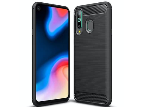 ⁨Etui Alogy Rugged Armor do Samsung Galaxy A60/M40 czarne⁩ w sklepie Wasserman.eu