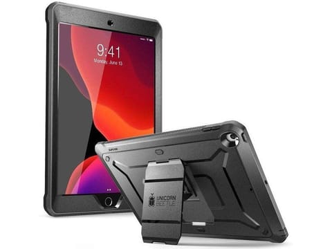 ⁨Etui Pancerne Supcase Unicorn Beetle Pro do iPad 10.2 2019/2020/2021 Black⁩ w sklepie Wasserman.eu