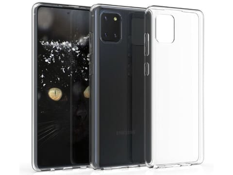 ⁨Etui do Samsung Note 10 Lite silikonowe przezroczyste Crystal Case⁩ w sklepie Wasserman.eu