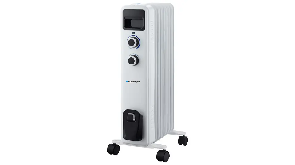 ⁨Blaupunkt HOR301 electric space heater Indoor White 1500 W Oil electric space heater⁩ at Wasserman.eu