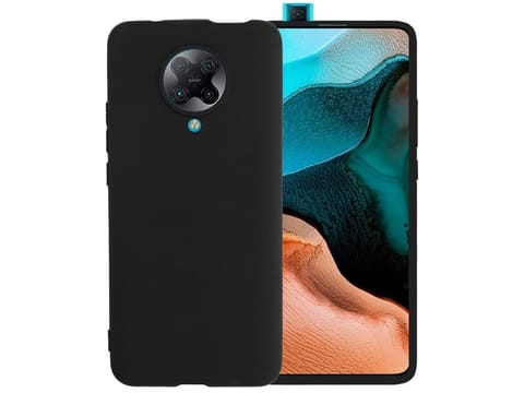 ⁨Etui silikonowe Alogy slim case do Xiaomi Redmi K30 Pro czarne⁩ w sklepie Wasserman.eu