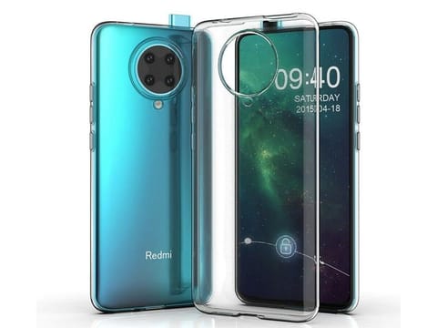 ⁨Etui Xiaomi Redmi K30 Pro silikonowe przezroczyste⁩ w sklepie Wasserman.eu