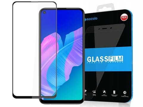 ⁨Mocolo TG+ Full Glue 5D Glass for Huawei P40 Lite E black⁩ at Wasserman.eu