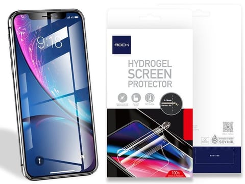 ⁨Folia ochronna x2 3D Rock Hydrogel do Apple iPhone XS Max / 11 Pro Max⁩ w sklepie Wasserman.eu