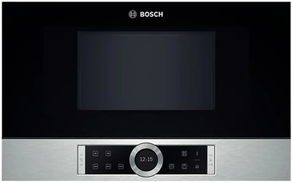 ⁨Microwave oven BOSCH BFR634GS1 (900W; 21l; colour inox) (CLEARANCE SALE)⁩ at Wasserman.eu