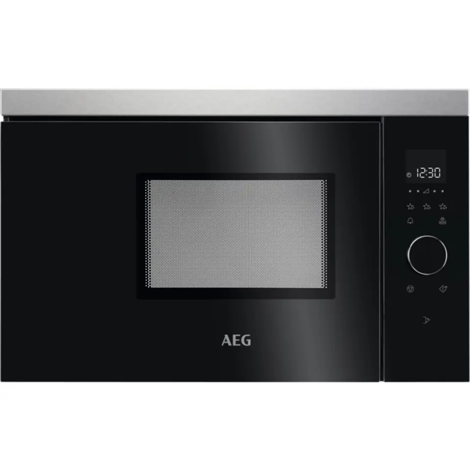 ⁨AEG MBB1756SEM Built-in microwave 17 L 800 W Black, Stainless steel⁩ at Wasserman.eu