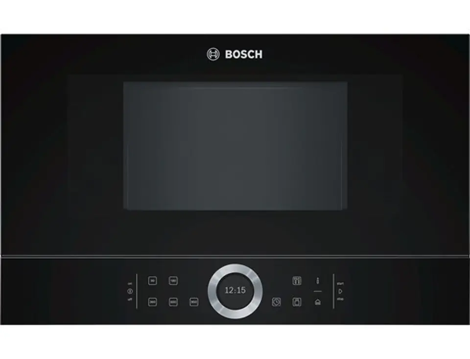 Kuchenka mikrofalowa BOSCH BFR634GB1 (900W; 21l; kolor czarny) w sklepie Wasserman.eu