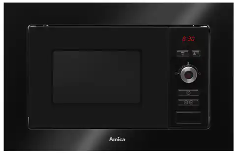 ⁨Amica AMMB20E1GB Mikrowelle Integriert Grill-Mikrowelle 20 l 800 W Schwarz⁩ im Wasserman.eu